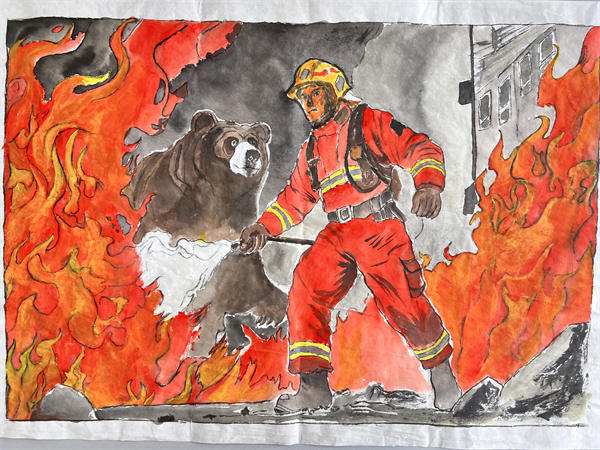 《滅烈火 保平安》--高碑店站李亮.jpg 《滅烈火 保平安》--高碑店站李亮.jpg